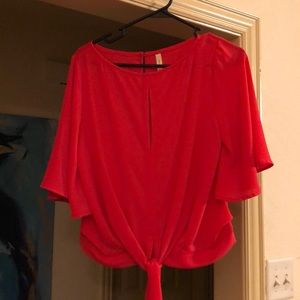 Keyhole flowy blouse from Vici